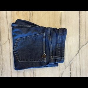 Joe’s distressed hem jeans